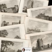 Job-Lot Grose 1792-1797 Antique Copper Block Engravings Tipperary Ireland.