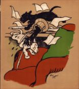 Cecil Aldin “Rough & Tumble” Scotch Terriers Antique Colour Illustration-8.