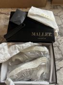 Mallet Cyrus Trainers Beige - Size 10 Brand New No VAT