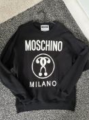 Moschino Milano Logo Sweatshirt Jumper - Size M