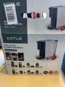 Kotlie Multi Capsule Coffee Machine + Some Capsules - Used