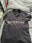 Givenchy Polo Shirt Cuban Fit Size Large No VAT