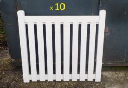 10 Wooden Gates, Approx. Size 39 1/2