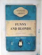 James McQueen (b 1977) Penguin Classics ‘Funny and Blonde – A Tripple Threat’, Clay print, 2024