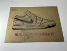 Chris Boyle (b 1972)'Run Like You Stole It’ A/P, Signed, Limited Edition, Street Art, COA, 2024