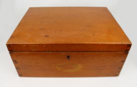 Edwardian Satinwood Case Caddy