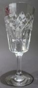 Set of 6 Tudor Crystal Glasses