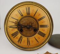 Antique German Clock Movement DRGM Regulator