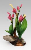Boehm Flower Model Red Helleborine