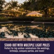 Pallet of 9 ft String Light Poles