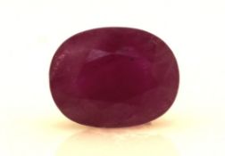 Loose Oval Ruby 2.60 Carats