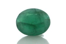 Loose Oval Emerald 7.26 Carats