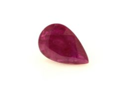 Loose Pear Shape Ruby 8.41 Carats