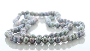36 Inch Freshwater Cultured 7.0 - 7.5mm Pearl Necklace
