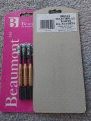 2 sets brass darts with flights NEW
