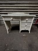 Original Lloyd Loom Bedroom set, dresser, stool, 2 side tables, wardrobe - USED - OVER £3500 RRP