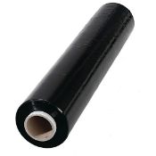 Heavy duty black Shrink wrap 400mm x 120m (20 microns thickness)