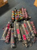 16 Mixed Compact Umbrellas - New