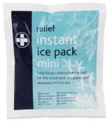 10 x Relief Instant Ice Packs (RRP £7.55)