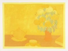 Bernard Myers 'Chrysanthemums' 1978 Signed Lithograph