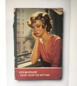 Conner Brothers (b1968) Penguin Classics ‘F*** An Apology – I’m Not Sorry for Anything’, Clay pri...