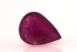 Loose Pear Shape Ruby 1.43 Carats