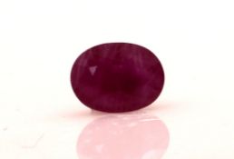 Loose Oval Ruby 1.58 Carats
