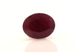 Loose Oval Ruby 2.34 Carats
