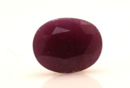 Loose Oval Ruby 3.96 Carats