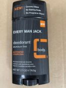 Mixed Trader Box Every Man Jack Deodrants x89. Est Retail Value £1113