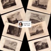 Job Lot 9 Cornwall Grose Antique 230+ Years Old 1783 Copper Engravings.
