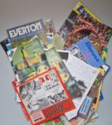 Large Collection of Vintage Football Programmes