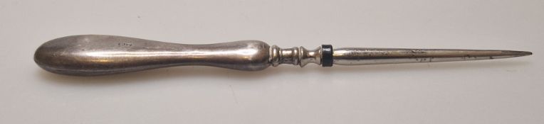 An Early Silver Ice Pick