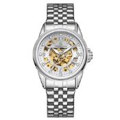 Samuel Joseph Limited Edition Skeleton Jubilee Steel Watch - Free Delivery & 2 Year Warranty