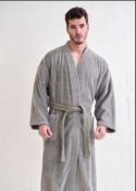 Brand New Light Grey Luxury Robe Size S/M