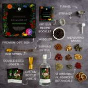 The Signature Edition Gin Making Kit - Make 10 Large Bottles of Classic, Colour-Changing & Pin