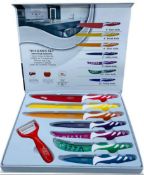 Royalty Line 7-Piece Non-Stick Coating Knife Set