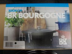 5 pcs In Lot - Brand New BKK Cast Iron Oven Cookware, RRP £79.99 Each