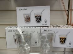 100 Packs Zak Design Twin Mug and Spoon Set