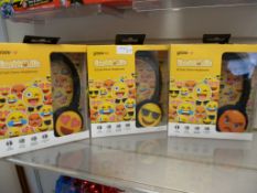 30 Assorted Smiley Face Headphones Brand New Sealed