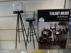 100 Tea Light Holder Sets New and Sealed RRP £14.99.