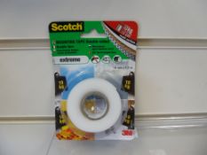 1000 Pcs Brand New Scotch 3M Sticky Tape Double Sided, Extreme Strength - RRP £4.99.