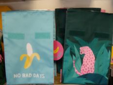 100 Pcs Thermal Insulate Carry Bag For Sandwich / Drinks / Picnics