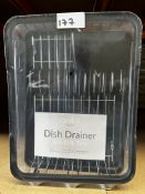 Anika Dish Drainer With Drip Tray. RRP £20 - Grade U