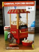 Global Gizmos Carnival Popcorn Maker. RRP £40 - Grade U