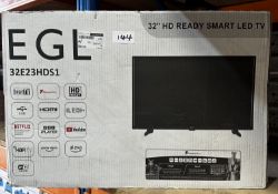 EGL 32 Inch Smart TV. RRP £150 - Grade U