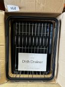Anika Dish Drainer With Drip Tray. RRP £20 - Grade U