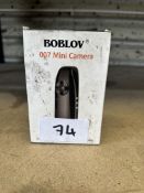 Boblov 007 Mini Camera Body Worn Security Camera. RRP £40 - Grade U