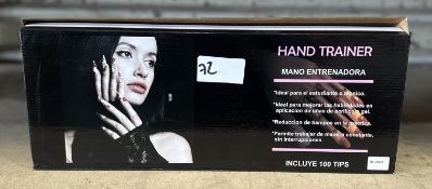 Hand Trainer For Nail Artists. RRP £20 - Grade U