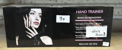 Hand Trainer For Nail Artists. RRP £20 - Grade U